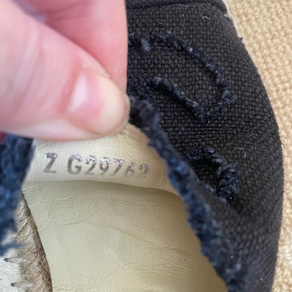 CHANEL Black Canvas Espadrilles - Picture 11 of 15